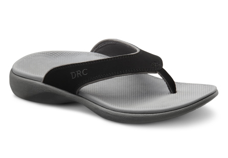 women's flip flops with arch support